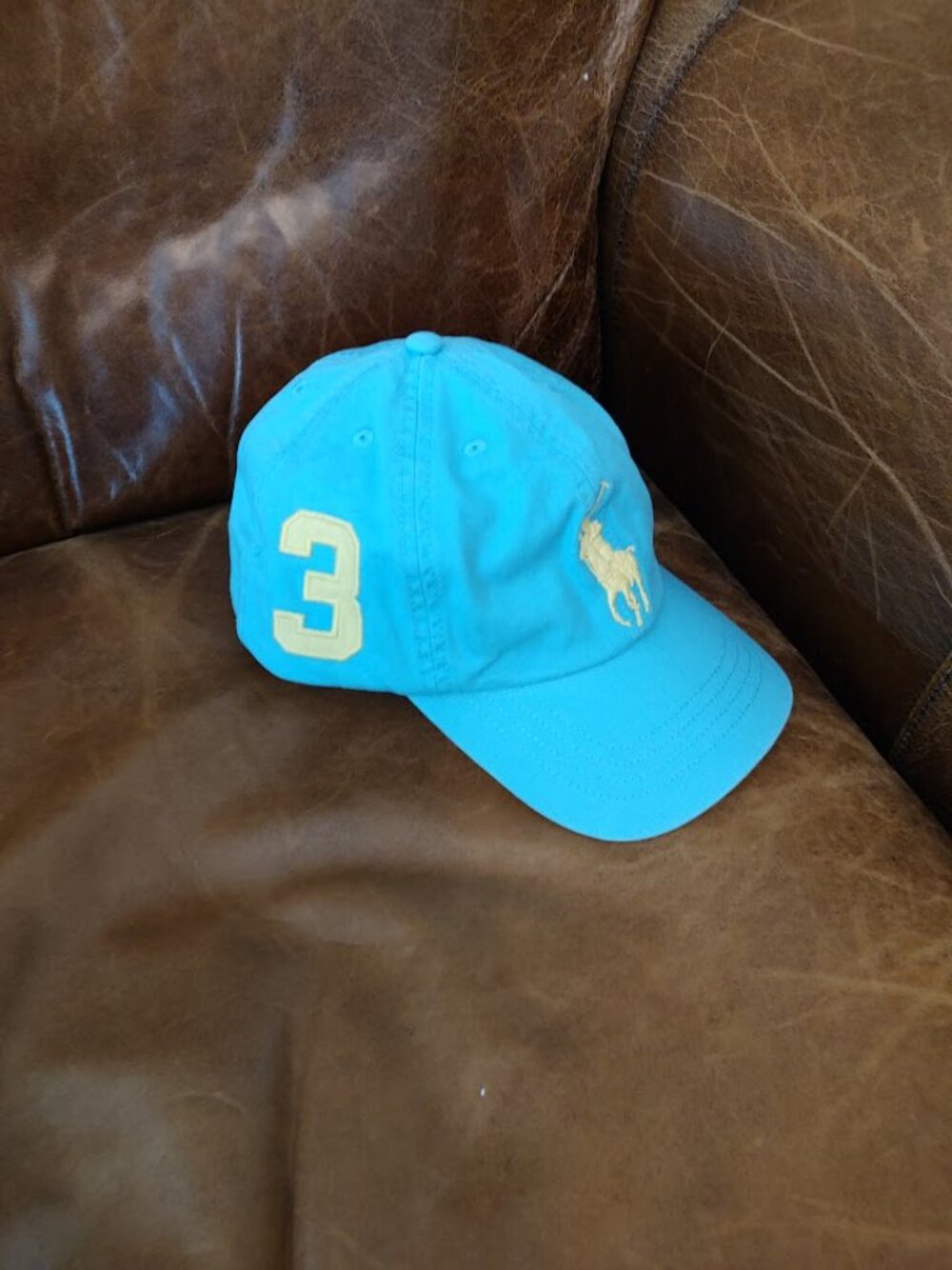 POLO Big Pony #3 Ralph Lauren hat. GREAT condition, no stains or blemishes